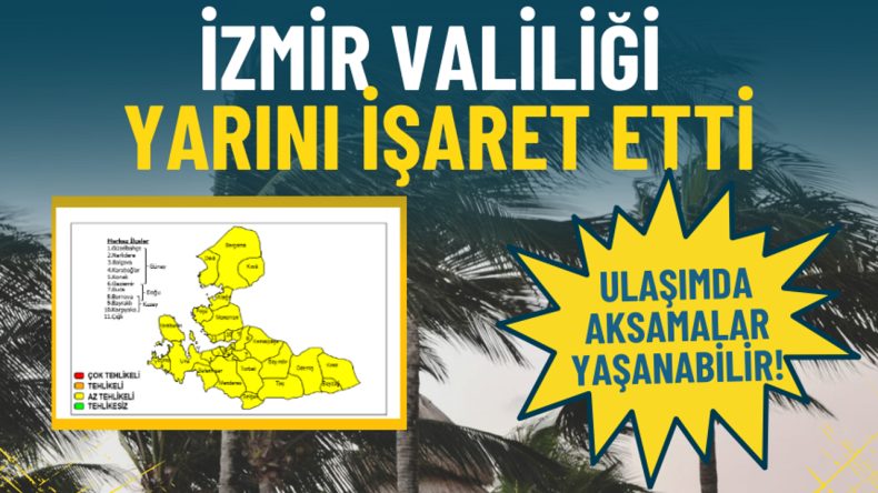 Meteoroloji ve İzmir Valiliği'nden Fırtına Uyarısı: &Ccedil;atı ve Ağa&ccedil;lara Dikkat!
