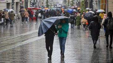 Meteoroloji'den İl İl Uyarı: Sağanak ve Kuvvetli R&uuml;zgar Geliyor