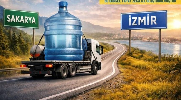 Sakarya'dan İzmir'e Ulaşan Damacana Su 200 TL!