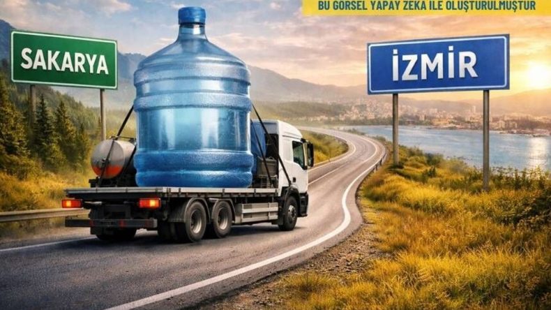 Sakarya'dan İzmir'e Ulaşan Damacana Su 200 TL!