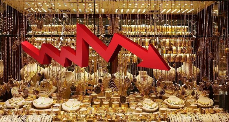 Altında y&ouml;n aşağı d&ouml;nd&uuml;: İşte 6 Mart g&uuml;ncel altın fiyatları…