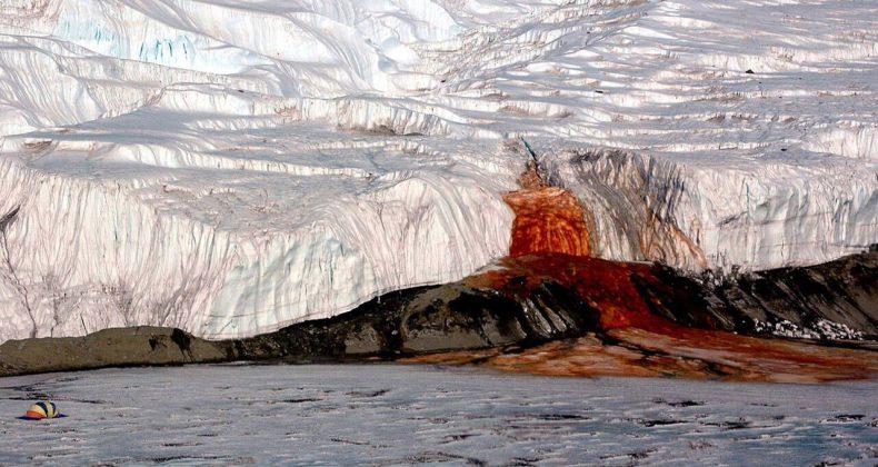 Antarktika’daki Kan Şelalesi’nin yüz yıllık gizemi çözüldü!