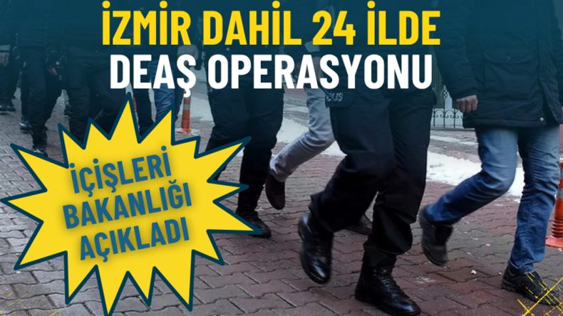 Bakanlık duyurdu: İzmir dahil 24 ilde kritik operasyon, 88 ş&uuml;pheli yakalandı