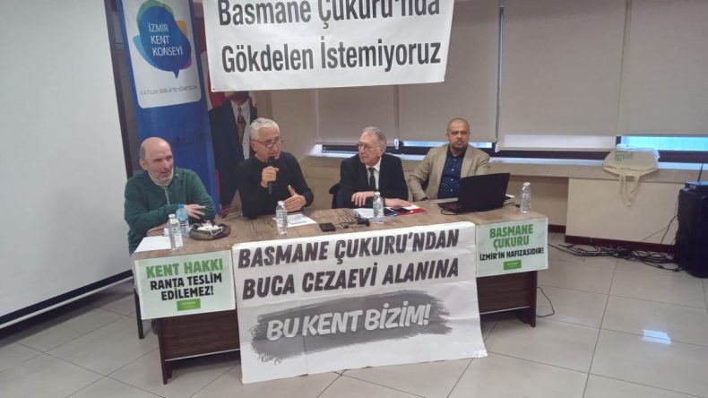 Basmane Çukuru forumunda dikkat çeken sözler: Marka kent demek, kenti satmak demektir!