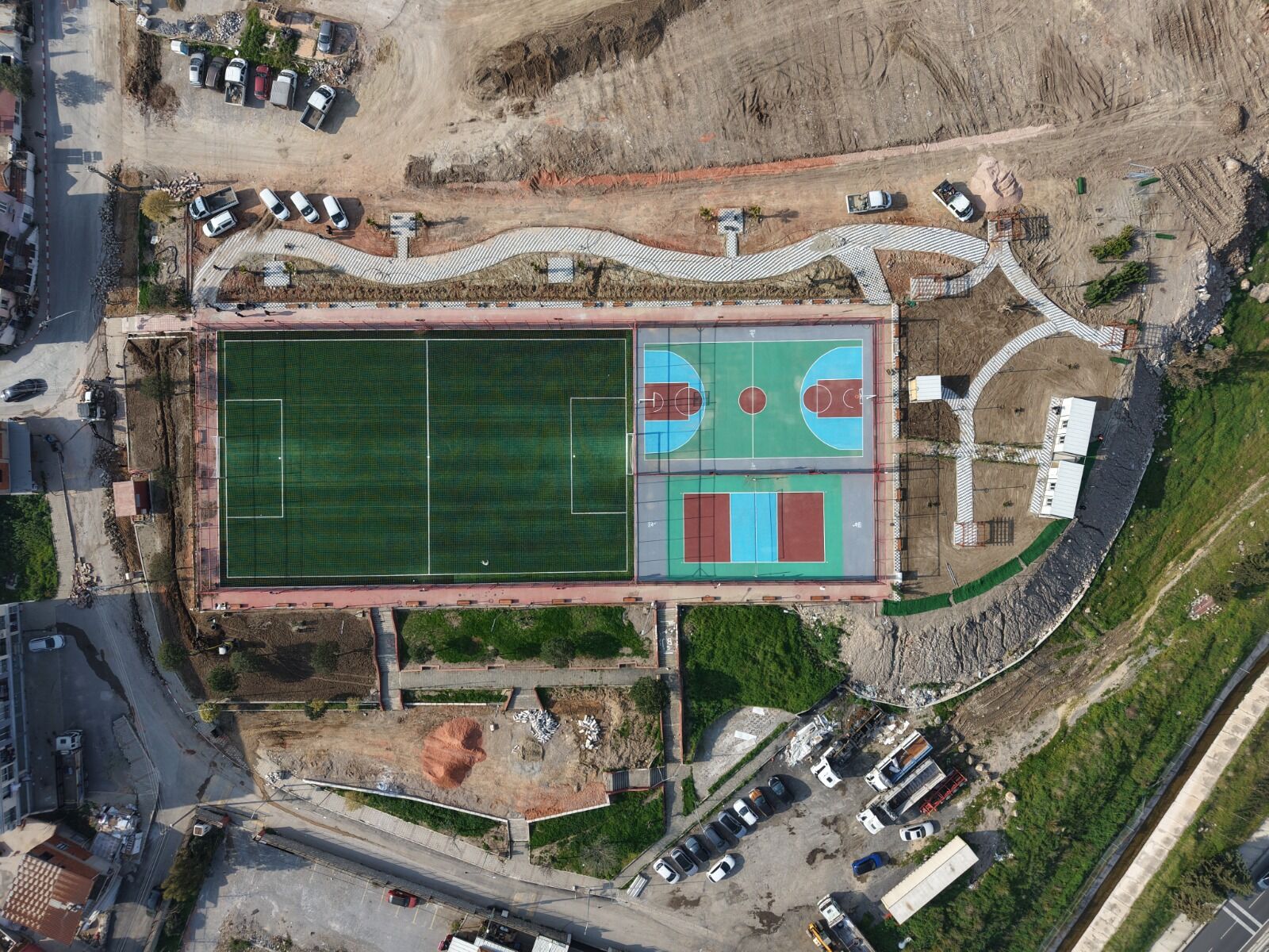 Ferdi Zeyrek Spor Kompleksi Çalışmaları