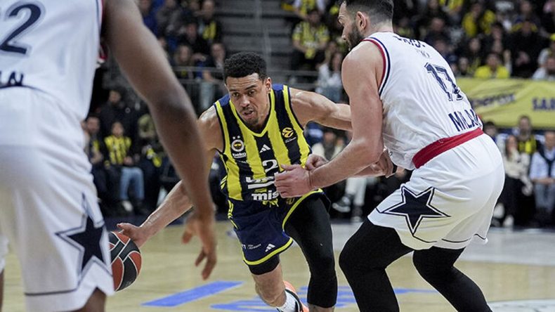 Fenerbah&ccedil;e Beko evinde galibiyete uzandı: Milan engelini aştı