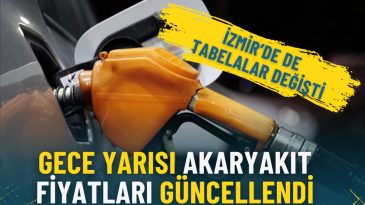 Gece yarısı akaryakıt fiyatları g&uuml;ncellendi: İzmir&rsquo;de de tabelalar değişti
