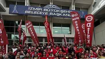 Genel İş Sendikası a&ccedil;ıkladı: İzmir 2 No&rsquo;lu şube b&ouml;l&uuml;nd&uuml;