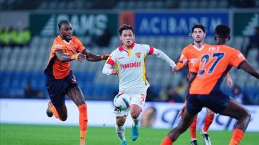 G&ouml;ztepe'nin galibiyet hasreti 5 ma&ccedil;a &ccedil;ıktı: Başakşehir'e 2-1 mağlup oldu!