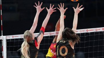 G&ouml;ztepe'nin Sultanları deplasmanda Galatasaray&rsquo;ı set vermedi