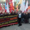 İran'a saldırılar İzmir'de protesto edildi: Emperyalistler halkları &ouml;zg&uuml;rleştirmez