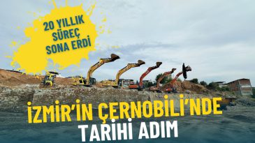 İzmir&rsquo;in &Ccedil;ernobili&rsquo;nde tarihi adım: 20 yıllık s&uuml;re&ccedil; sona erdi