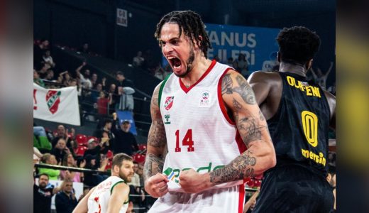 Karşıyaka potada esti g&uuml;rledi: Mersinspor'u 92-87 mağlup etti