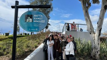 Mattia Ahmet'in adı Karşıyaka'da yaşatılacak: Minguzzi Ailesi İzmirlilerle bir araya geldi