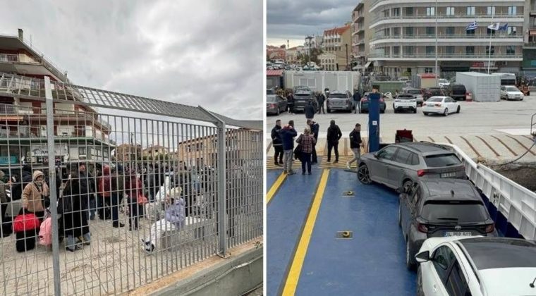Midilli Adası'nda &ccedil;ift&ccedil;iler eylem başlattı: T&uuml;rk tatilciler adada mahsur kaldı!