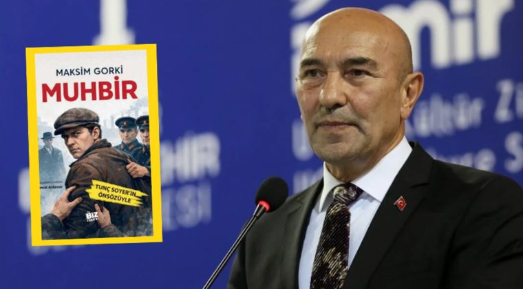 Muhbir'in &ouml;ns&ouml;z&uuml;n&uuml; kaleme almıştı: Tun&ccedil; Soyer'den Biz Kitap'a teşekk&uuml;r