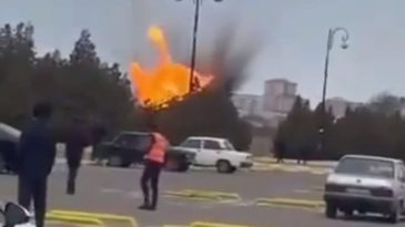 Nah&ccedil;ıvan Havalimanı'na İHA saldırısı!