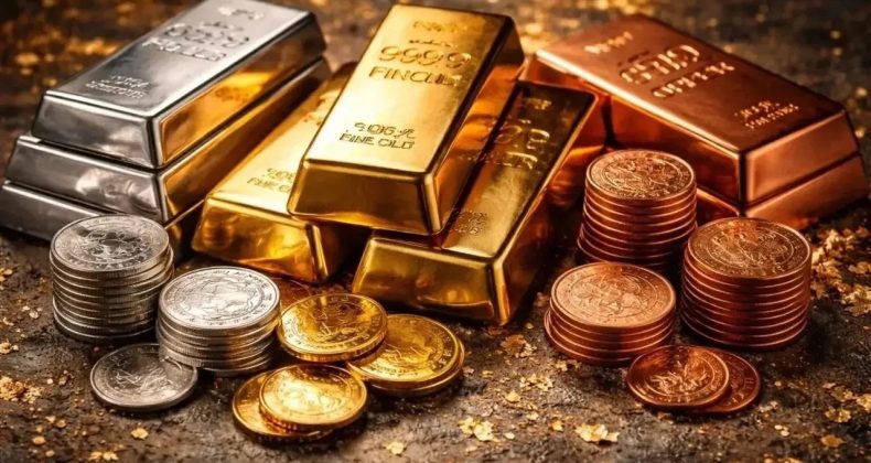 Piyasalarda tehlike &ccedil;anları: Altın ve bakır aynı anda d&uuml;şt&uuml;!