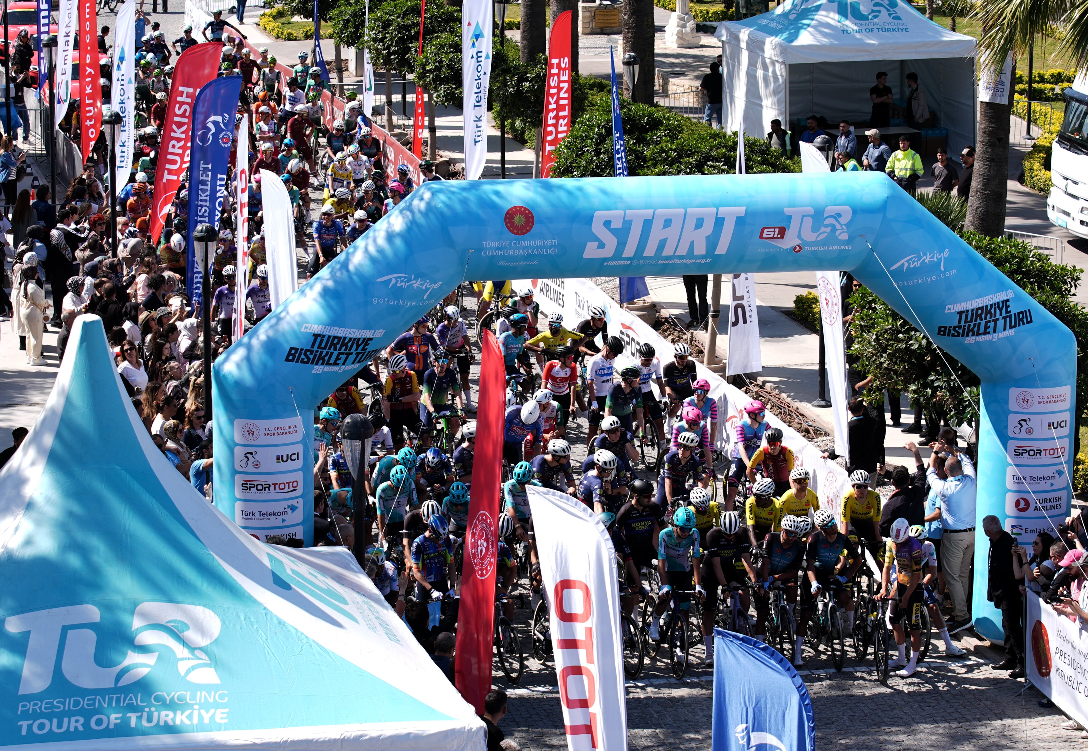 Tom Crabbe yarışta