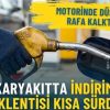 Akaryakıtta indirim beklentisi kısa s&uuml;rd&uuml;: Motorinde d&uuml;ş&uuml;ş rafa kalktı