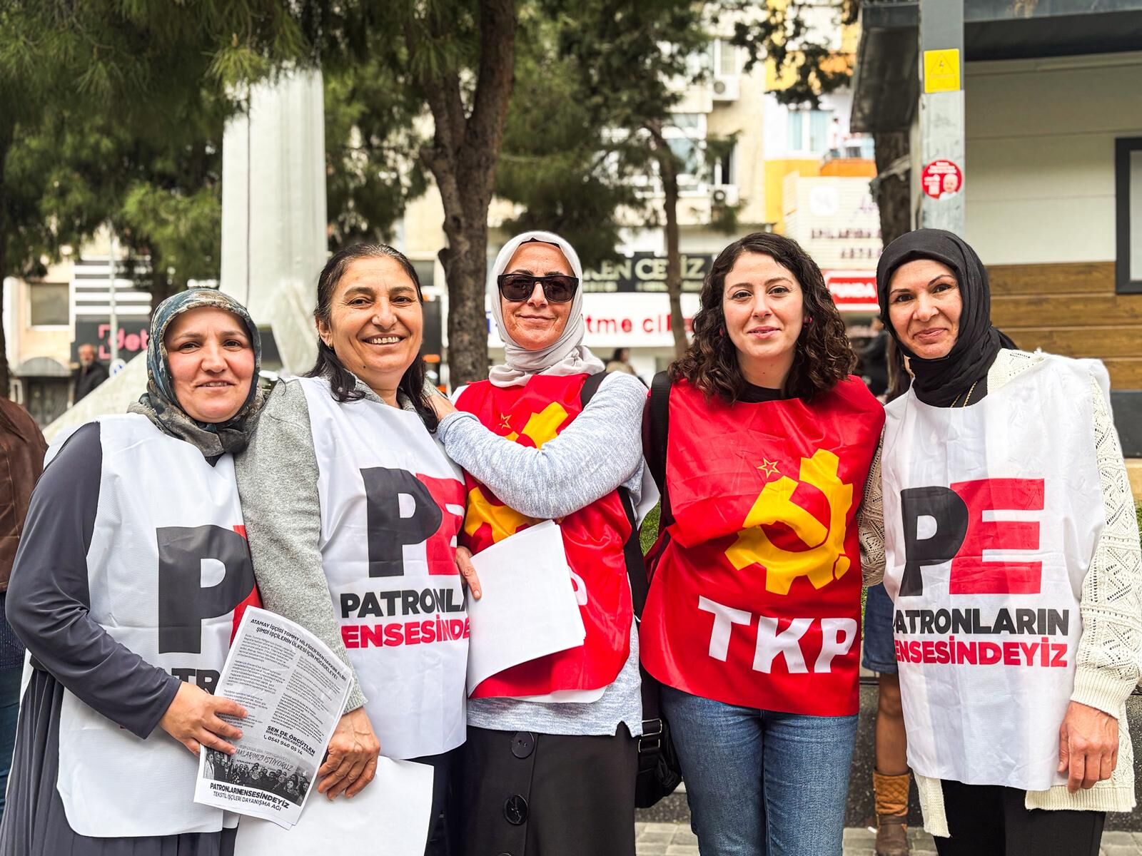 Atamay işçileri kutlaması