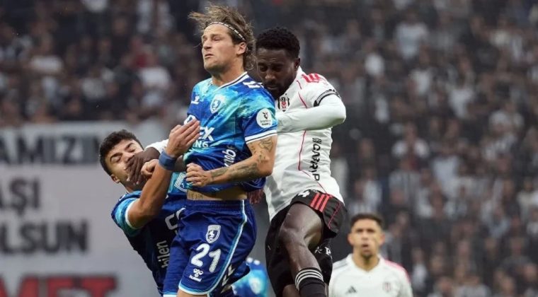 Avrupa yolunda kritik ma&ccedil;: Beşiktaş deplasmanda Samsunspor&rsquo;a takıldı