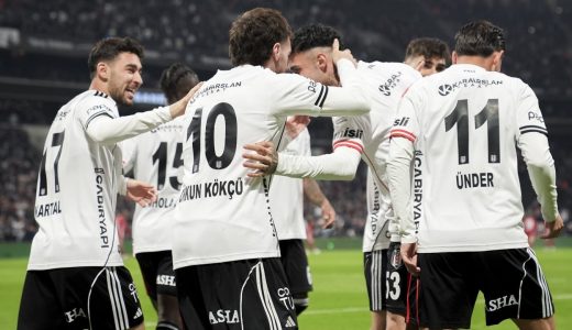 Beşiktaş Antalyaspor'u ağırladı: 3 puanı 4 golle aldı