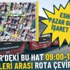 ESHOT pazar g&uuml;n&uuml;n&uuml; işaret etti: İzmir&rsquo;deki bu hat 09:00-18:00 saatleri arası rota &ccedil;evirecek