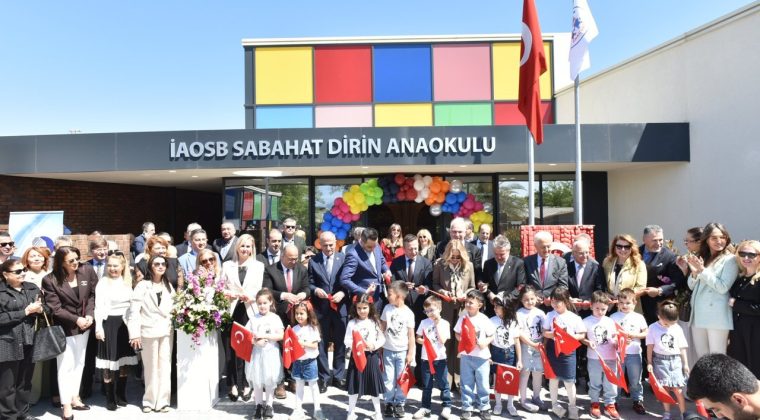 İAOSB&rsquo;de eğitime &ouml;nemli yatırım: Sabahat Dirin Anaokulu a&ccedil;ıldı