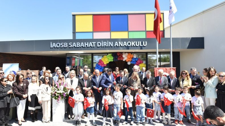 İAOSB&rsquo;de eğitime &ouml;nemli yatırım: Sabahat Dirin Anaokulu a&ccedil;ıldı