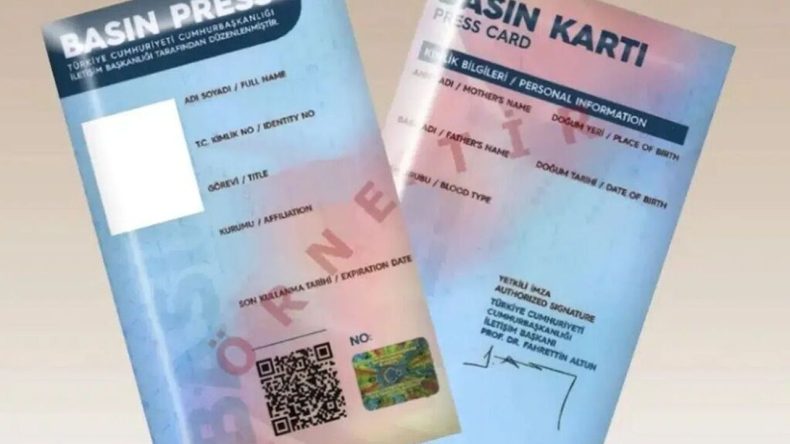 İçişleri Bakanlığı’ndan basın kartı talimatı!