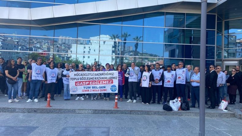 İl Başkanı G&uuml;&ccedil; ile yapılan g&ouml;r&uuml;şmeden sonu&ccedil; &ccedil;ıkmadı: İzmir&rsquo;de kamu emek&ccedil;ileri CHP İl Başkanlığı&rsquo;na y&uuml;r&uuml;yecek