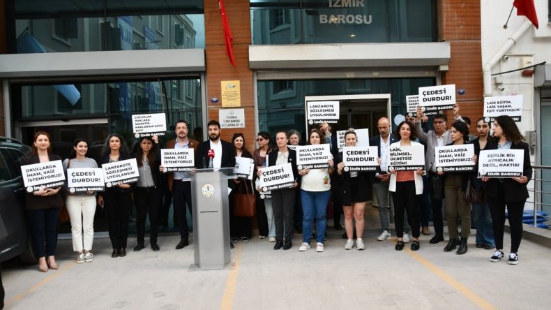 İzmir Barosu'ndan 23 Nisan mesajı: &Ccedil;EDES ve MESEM g&ouml;zden ge&ccedil;irilmeli