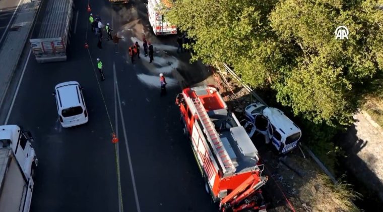 İzmir Cumhuriyet Başsavcılığı'ndan Bornova'daki kazaya ilişkin ilk a&ccedil;ıklama: Tırdaki aşırı y&uuml;k kazaya neden oldu