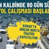 İzmir&rsquo;in Kalbinde 80 G&uuml;n S&uuml;recek Yol &Ccedil;alışması Başladı: Konak&rsquo;ta Bir&ccedil;ok Nokta Trafiğe Kapatılıyor