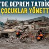 İzmir&rsquo;de deprem tatbikatını 23 Nisan&rsquo;da &ccedil;ocuklar y&ouml;netti