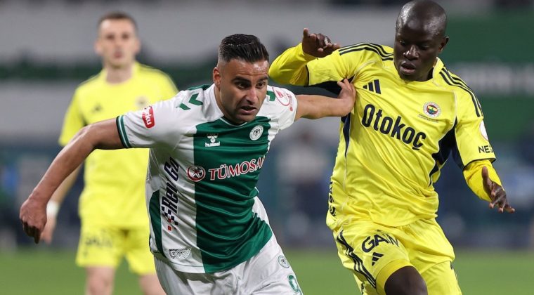 Konyaspor yarı finalde: Fenerbah&ccedil;e kupaya veda etti