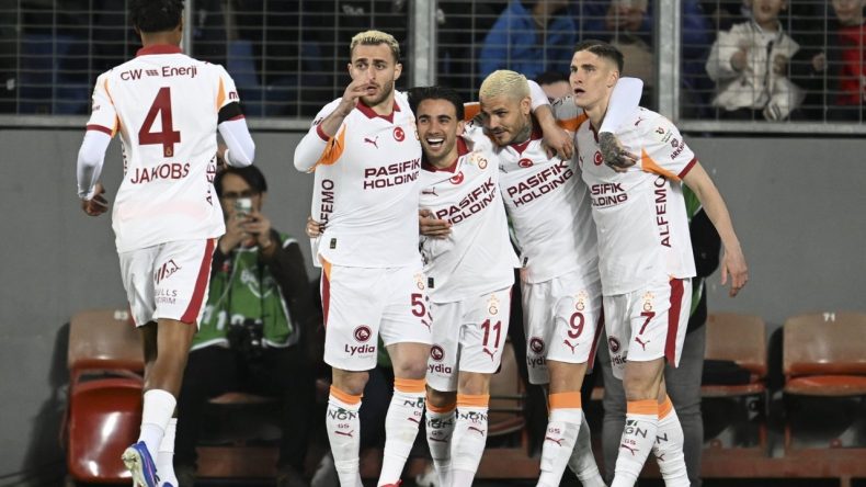Lider Galatasaray Gen&ccedil;lerbirliği'nden 3 puanı aldı