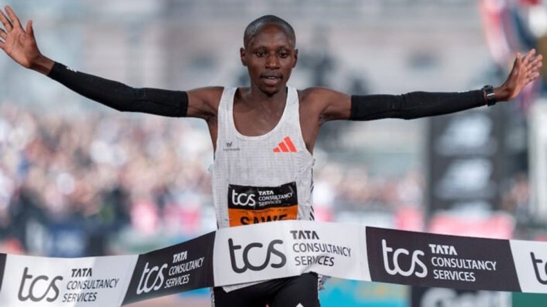 Maratonda tarih yazıldı: Sebastian Sawe d&uuml;nya rekoru kırdı