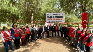 Meslek Fabrikası n&ouml;betinde 8&rsquo;inci g&uuml;n… CHP'li Polat: Hakkı haklıya teslim edin