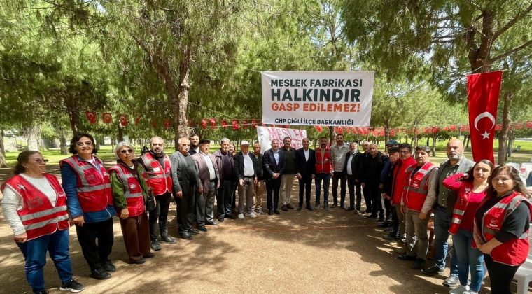 Meslek Fabrikası n&ouml;betinde 8&rsquo;inci g&uuml;n… CHP'li Polat: Hakkı haklıya teslim edin