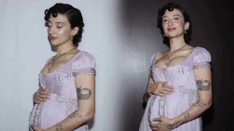 Mutlu haberi sahneden duyurdu: Melike Şahin anne oluyor!