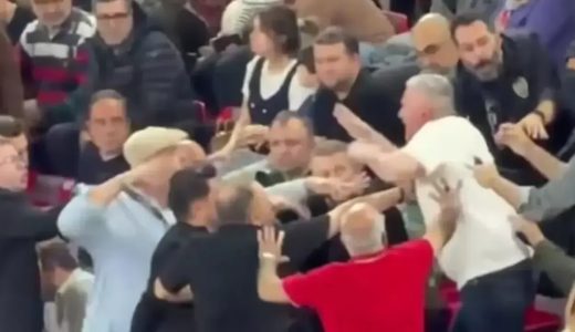 &Ouml;l&uuml;m Kalım Ma&ccedil;ında KSK Galip: Protokol Trib&uuml;n&uuml;nde Arbede!