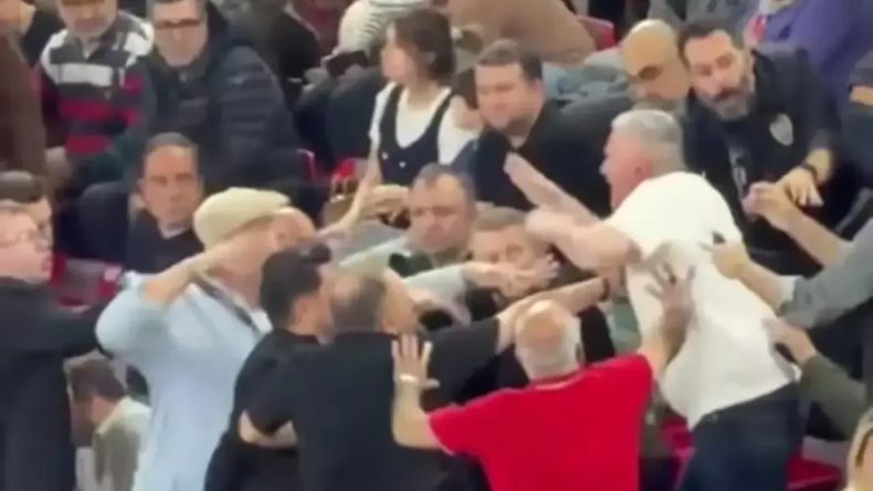 Ölüm Kalım Maçında KSK Galip: Protokol Tribününde Arbede!