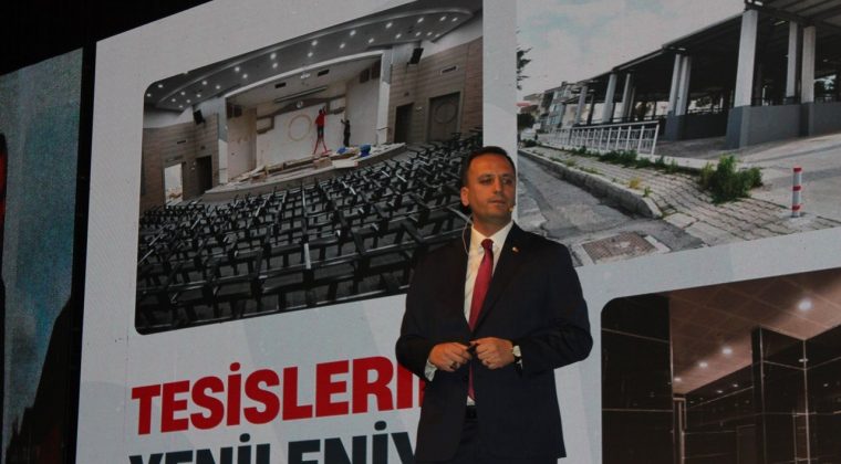 &Ouml;mer Eşki 2 yıllık rapor sundu: Bornova&rsquo;yı d&ouml;n&uuml;şt&uuml;ren adımları birlikte attık