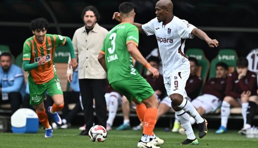 Trabzonspor Alanya'da 2 puan bıraktı: Beraberlikle puanlar paylaşıldı