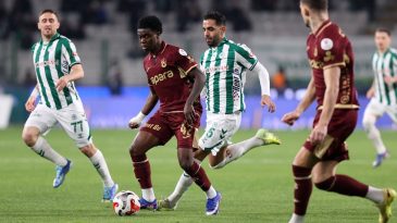 Trabzonspor deplasmanda Konyaspor'a 2-1 mağlup oldu