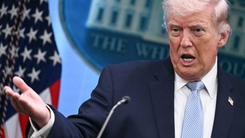 Trump: H&uuml;rm&uuml;z'e mayın d&ouml;şeyen gemileri vuracağız