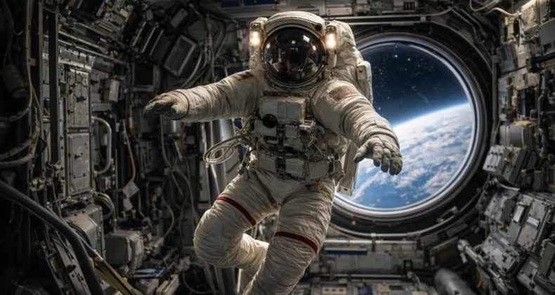 V&uuml;cudumuz bu yolculuğa ne kadar hazır? Uzaya &ccedil;ıkmak insan bedenini nasıl etkiliyor?